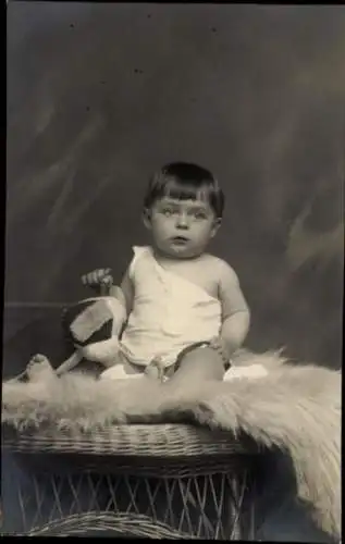 Foto Ak Piła Schneidemühl Pommern, Kind-Porträt