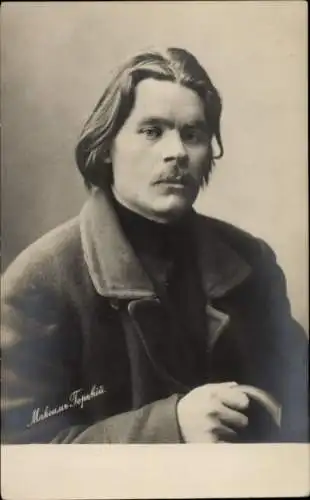 Ak Schriftsteller Maxim Gorki, Porträt