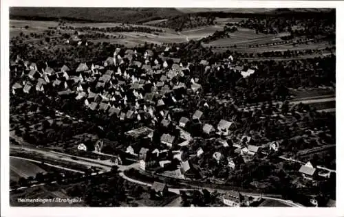 Ak Heimerdingen Ditzingen in Württemberg, Fliegeraufnahme