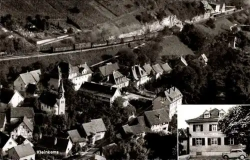 Ak Kleinkems Efringen Kirchen am Oberrhein, Fliegeraufnahme