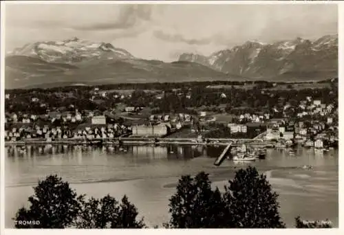 Ak Tromsø Tromsö Norwegen, Gesamtansicht
