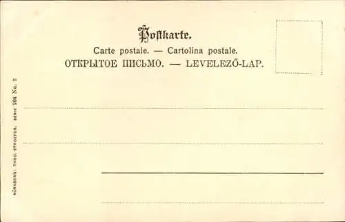 Künstler Ak Frohe Weihnachten, Frau in Tracht