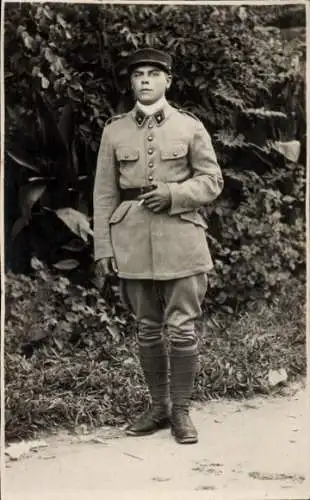 Foto Ak Marrakesch Marokko, französischer Soldat in Uniform, René