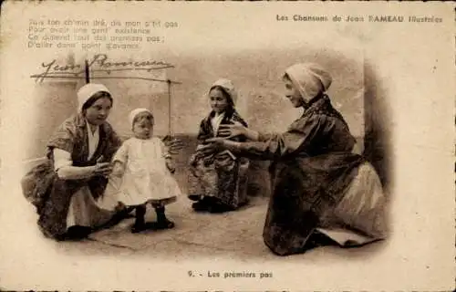 Lied Ak Les Chansons de Jean Rameau, les premiers pas
