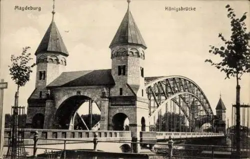 Ak Magdeburg, Königsbrücke