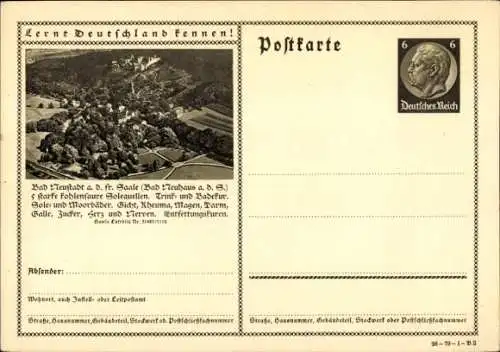 Ak Bad Neuhaus Bad Neustadt an der Saale Unterfranken, Landschaftsansicht, Kurort Bad Neustadt...
