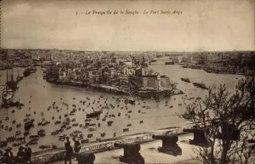 CPA Saint-Ange-le-Vieil Seine-et-Marne, La Presqu'ile de la Sangle, Le Fort Saint Ange
