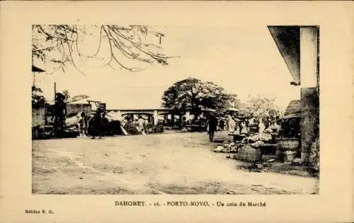 Ak Porto Novo Benin, Un coin du Marche