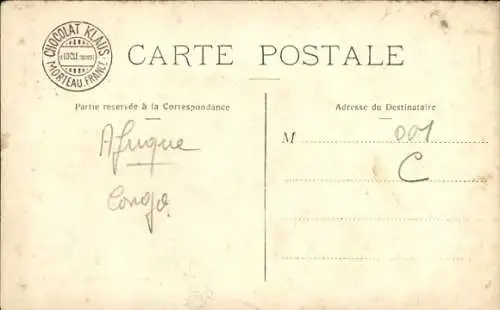 Ak Bomili DR Kongo Zaire, Strand, Boote