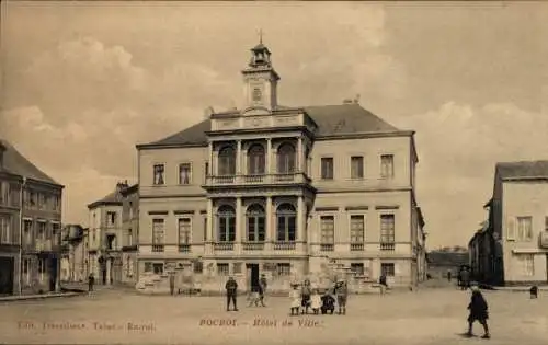 Ak Rocroi Ardennes, Rathaus