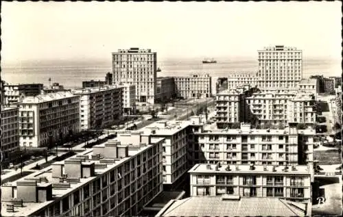 Ak Le Havre Seine Maritime, Stadtansicht, Hafen, Hochhäuser, historische Atmosphäre