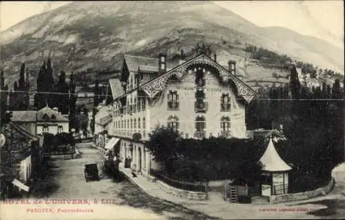 Ak Luz Saint Sauveur Hautes Pyrénées, Hotel im Ort