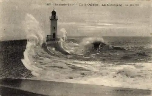 CPA La Cotinière Saint Pierre d'Oléron Charente Maritime, Phare, Ile d'Oléron