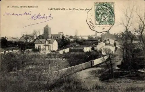 CPA Saint Brévin les Pins Loire Atlantique, vue générale