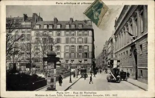 Ak Paris II, Rue de Richelieu