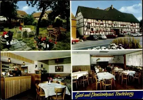 Ak Schmillinghausen Bad Arolsen in Hessen, Gasthof Teuteberg
