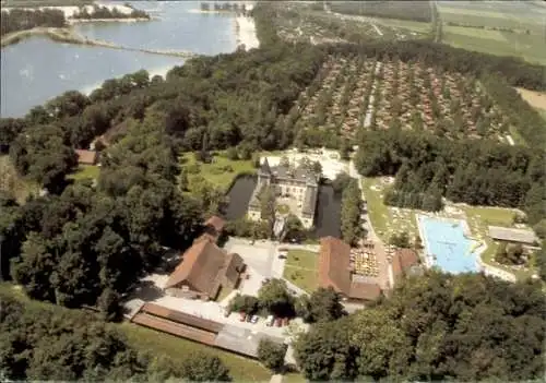 Ak Haren an der Ems, Ferienzentrum Schloss Dankern, Luftbild