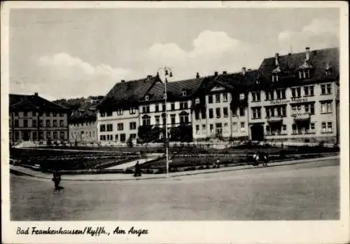 Ak Bad Frankenhausen am Kyffhäuser Thüringen, Stadtansicht, Hotel zum Mohren, Am Anger, Architekt