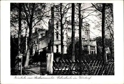Ak Wentorf bei Hamburg, Gehschule