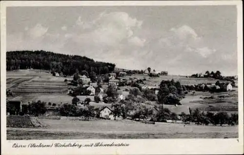 Ak Ohorn in Sachsen, Eichelsberg mit Schwedenstein