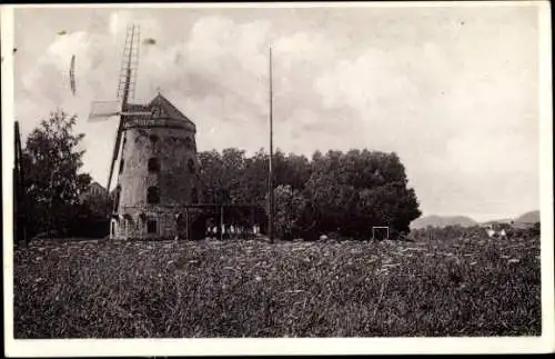 Ak Dresden Gohlis, Gohliser Windmühle