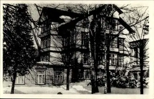 Ak Oberhof im Thüringer Wald, Erholungsheim, Thüringer Volk, Hauptgebäude, Speisesaal
