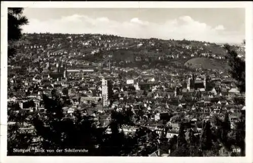 Ak Stuttgart in Württemberg, Gesamtansicht