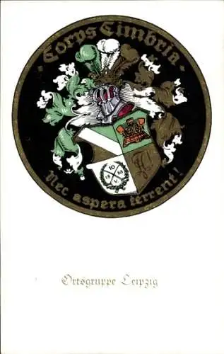 Studentika Ak Corps Cimbria, Wappen, Ortsgruppe Leipzig