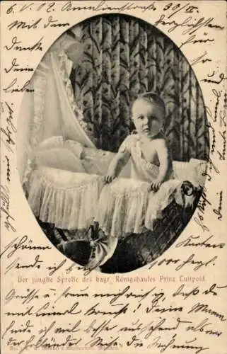 Ak Prinz Luitpold, Der jüngste Sprosse des bayer. Königshauses