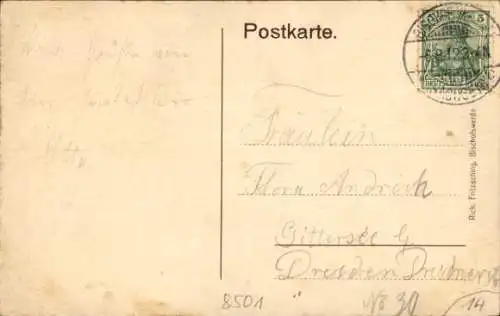 Ak Belmsdorf Bischofswerda in Sachsen, Totalansicht, Gasthof, Schule