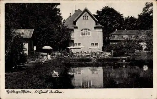 Ak Dresden Neustadt, Gaststätte Fischhaus, Dresdner Heide