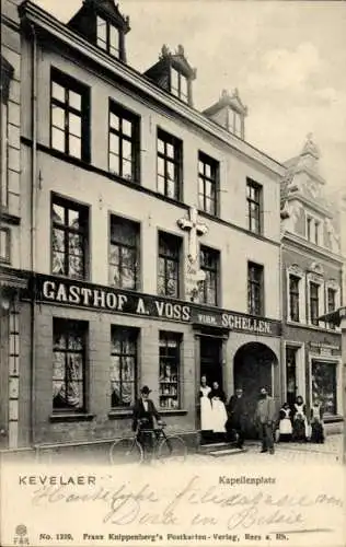 Ak Kevelaer am Niederrhein, Gasthof A. Voss, vorm. Schellen, Kapellenplatz