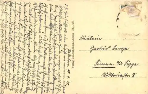 Ak Paderborn in Westfalen, Jugendherberge