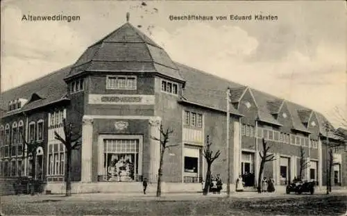 Ak Altenweddingen in Sachsen Anhalt, Geschäftshaus