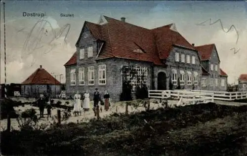 Ak Døstrup Dänemark, Schule