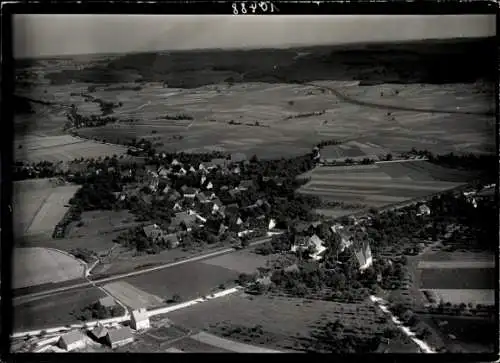 Foto Satteldorf in Württemberg, Fliegeraufnahme