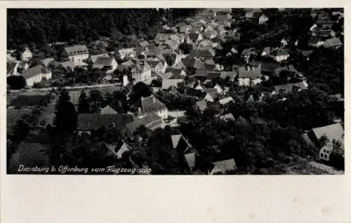 Ak Diersburg Hohberg im Schwarzwald Baden, Luftaufnahme