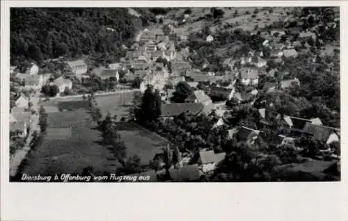 Ak Diersburg Hohberg im Schwarzwald Baden, Luftaufnahme