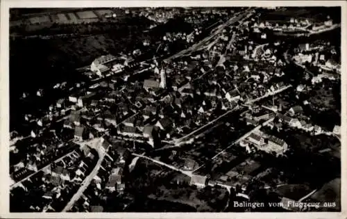 Ak Balingen in Württemberg, Fliegeraufnahme