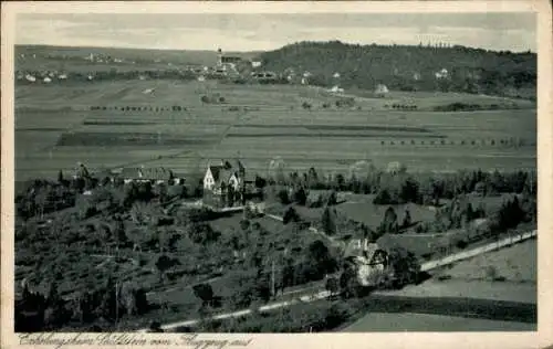 Ak Schorndorf im Remstal Württemberg, Luftbild, Caholungsheim Chillstein, Landschaftsaufnahme, Fl