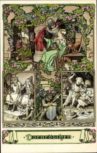 Litho Dornröschen, Märchen
