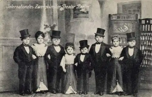 Ak Internationales Zwergkünstler-Theater Berlin