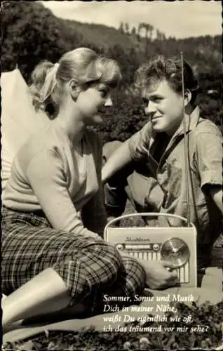 Ak Radio, Sommer, Sonne und Musik, Picknick