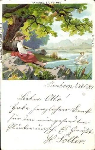 Litho Märchen, Hänsel und Gretel