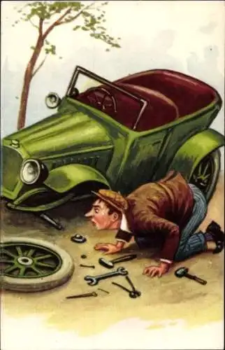 Ak Autopanne, Humor