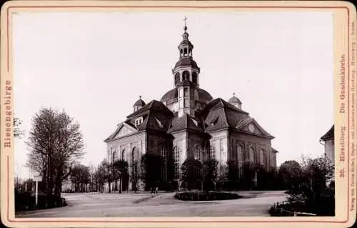 Kabinett Foto Jelenia Góra Hirschberg Riesengebirge Schlesien, Gnadenkirche