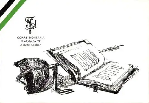 Studentika Ak Leoben Steiermark, Corps Montania, Parkstraße 27