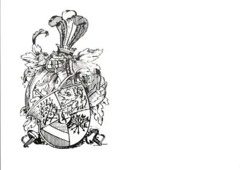 Studentika Ak Wappen einer Studentenverbindung