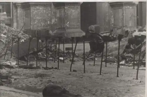 Original Foto Berlin Mitte, Berliner Schloß, um 1945/46, ca. 13 x 17 cm