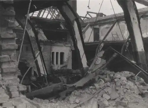 Original Foto Berlin Tiergarten, Linkstraße 17, Deutscher Lloyd, um 1945/46, ca. 13 x 17 cm